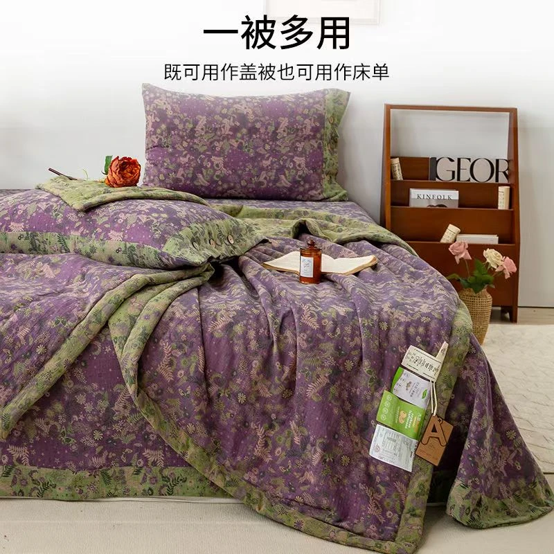 高端皱皱纱新疆棉花被--柔情之境木耳花边(6斤)