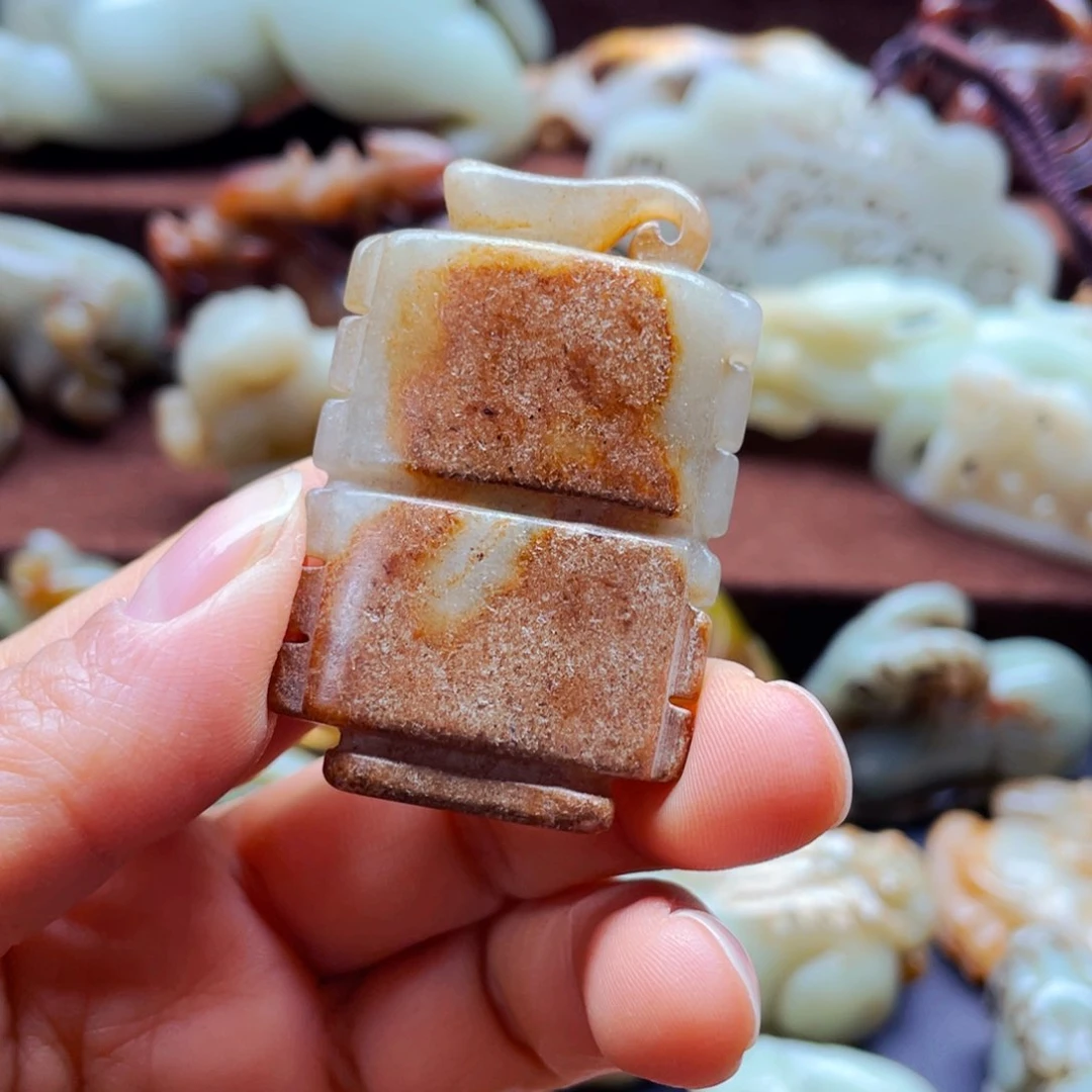 吊坠白玉菩提摆件