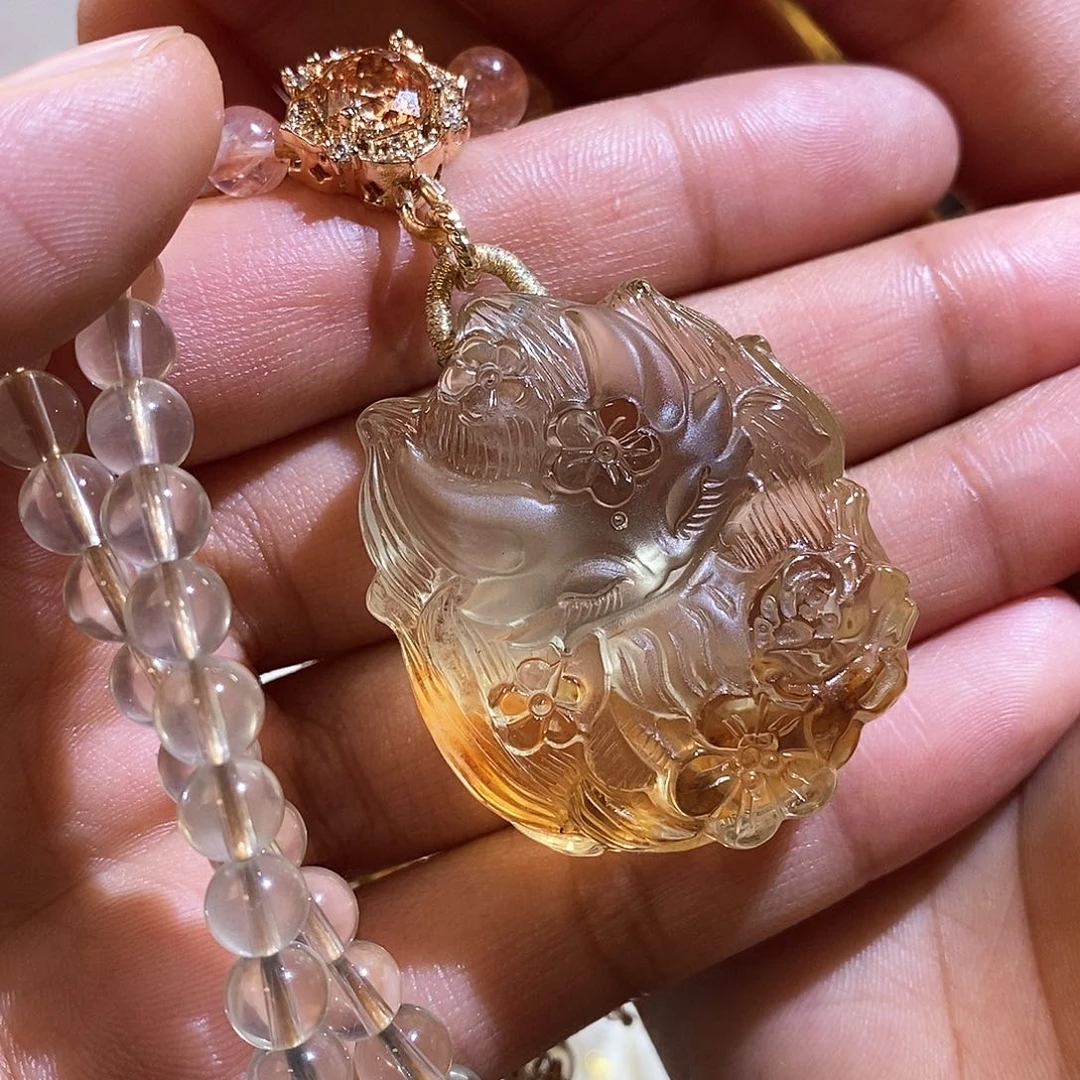 小***麻未镶嵌颈饰水晶水晶