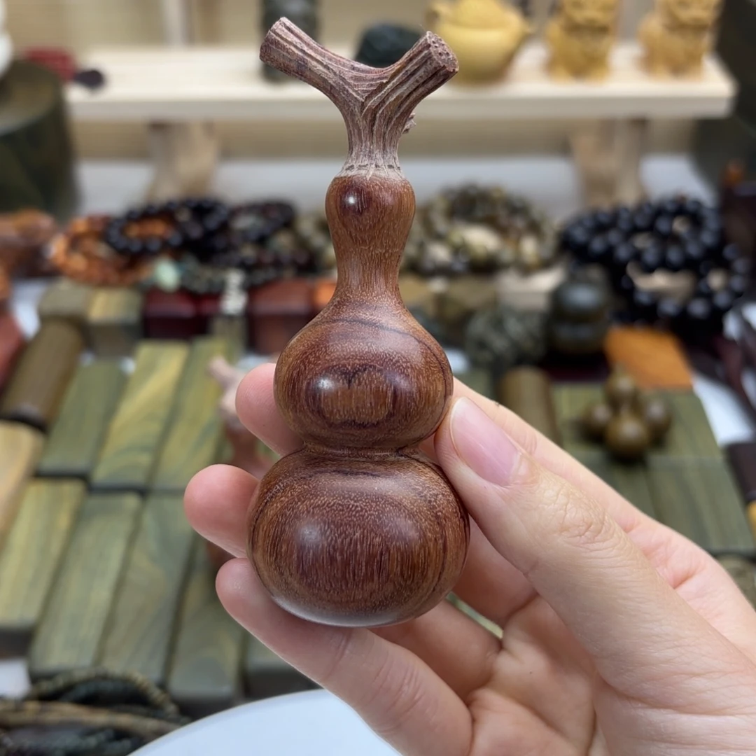 *****木老挝花梨葫芦龙头
