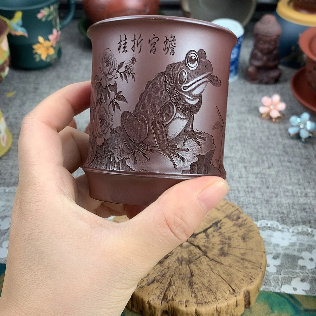 茶杯紫砂高端主人杯