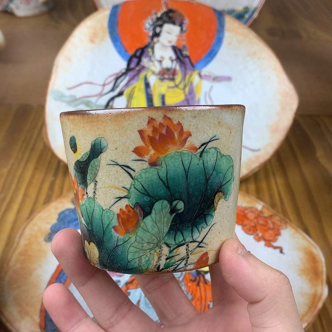 滇***…杯景德镇陶瓷手作