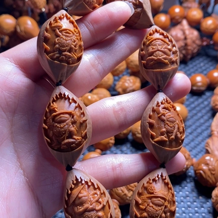 吊坠橄榄核呱呱来财