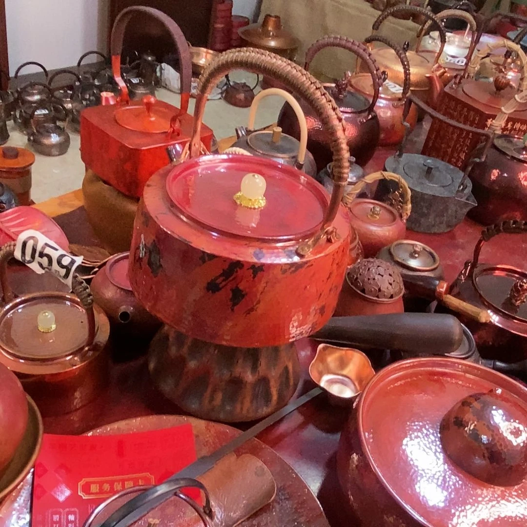 初****梦淬火折楞1200毫升壶手工锻打工艺