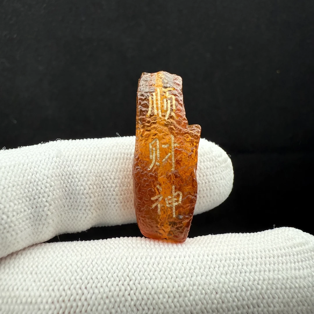 铜木质吊坠 J7157天然全皮吊坠12*32mm支持复检假一罚十