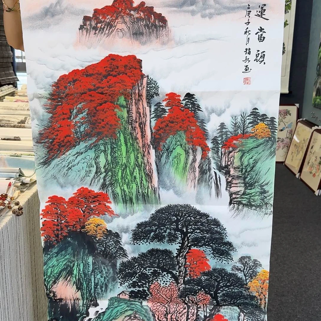 纯手绘的好看作品
