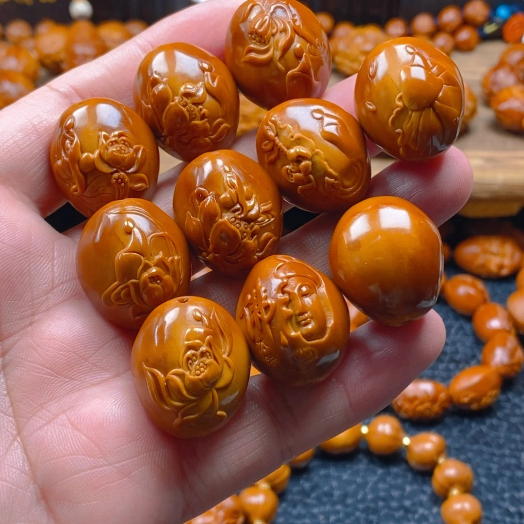 橄榄核手串/手链顾志东2.1莲花无相（微花一颗）