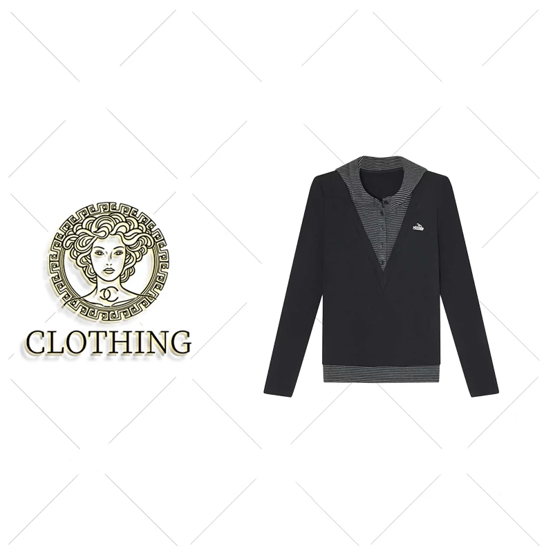 【CLOTHING/原创设计】B98318时尚新款修身经典轻奢百搭上衣
