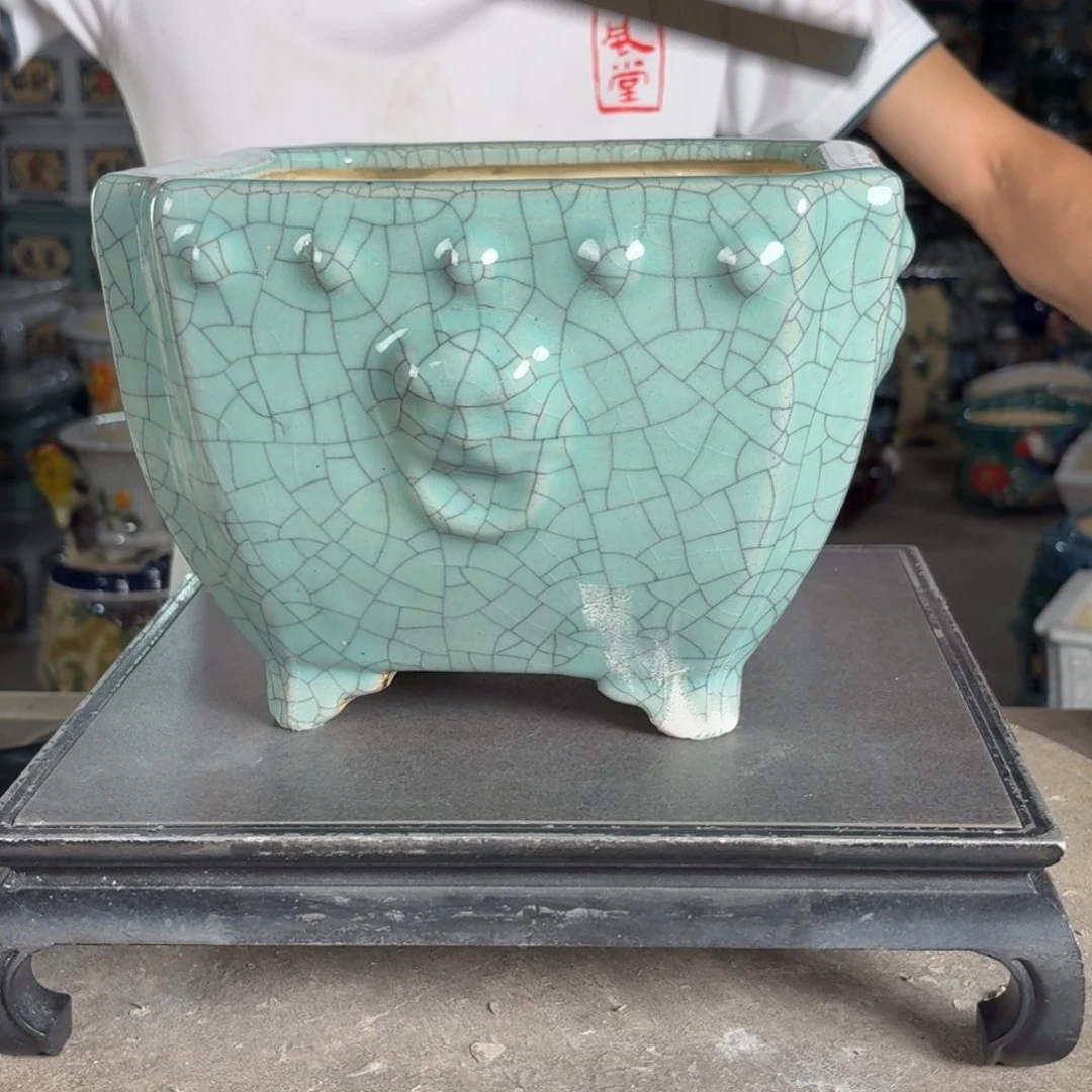 一风堂石湾花盆 内20*15