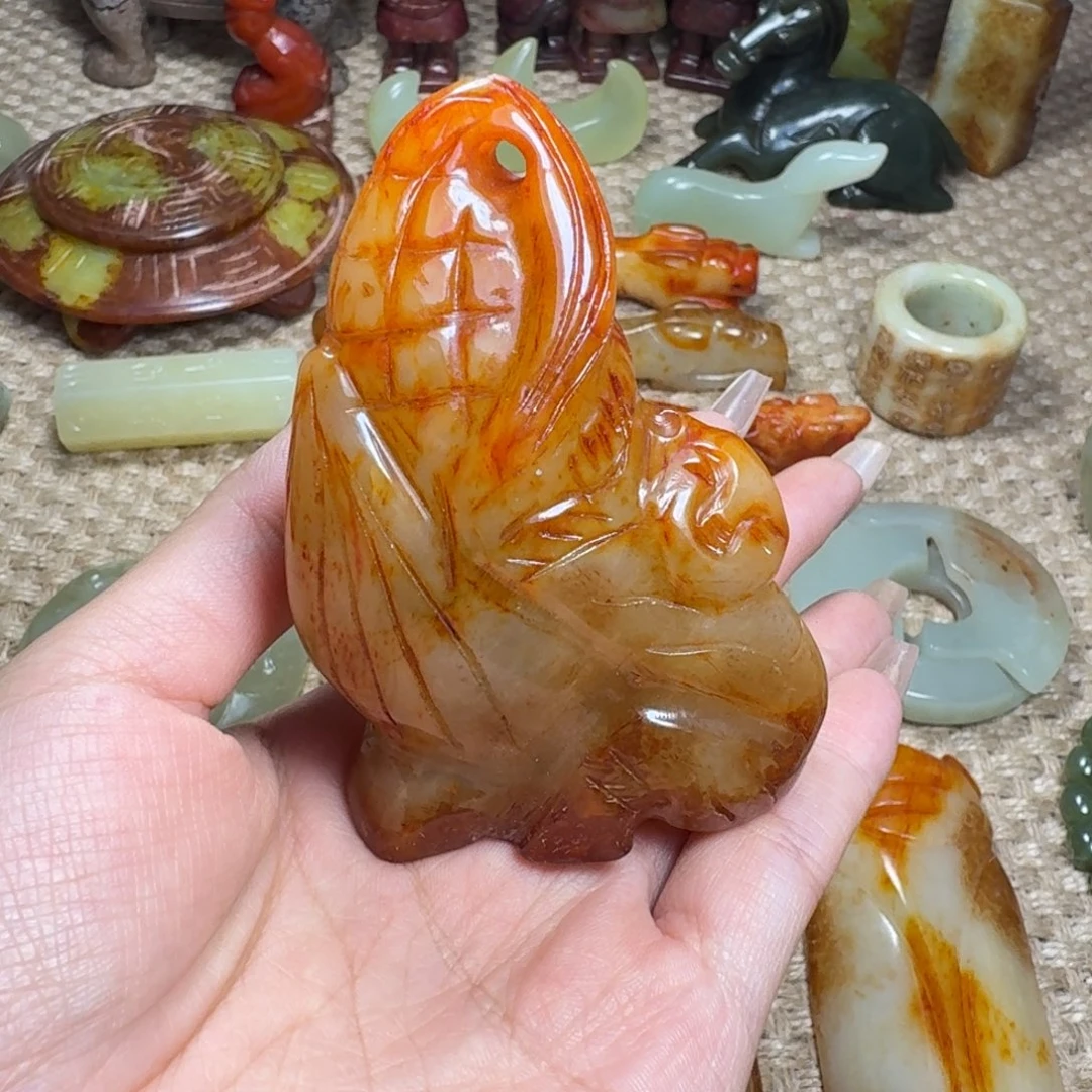 吊坠白玉菩提挂件