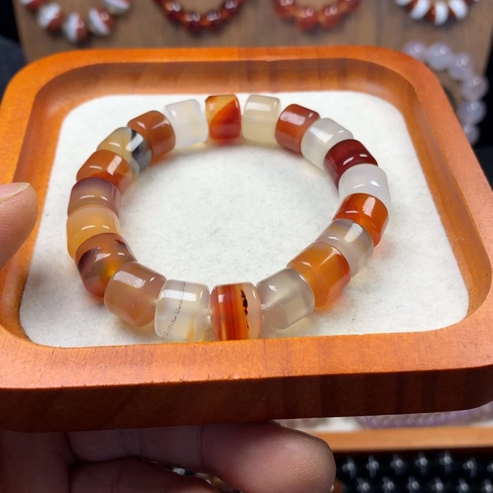 玛瑙/玉髓未镶嵌手链今日福利款