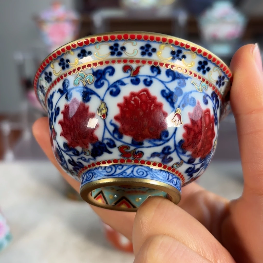 纯手工手绘 高端茶器