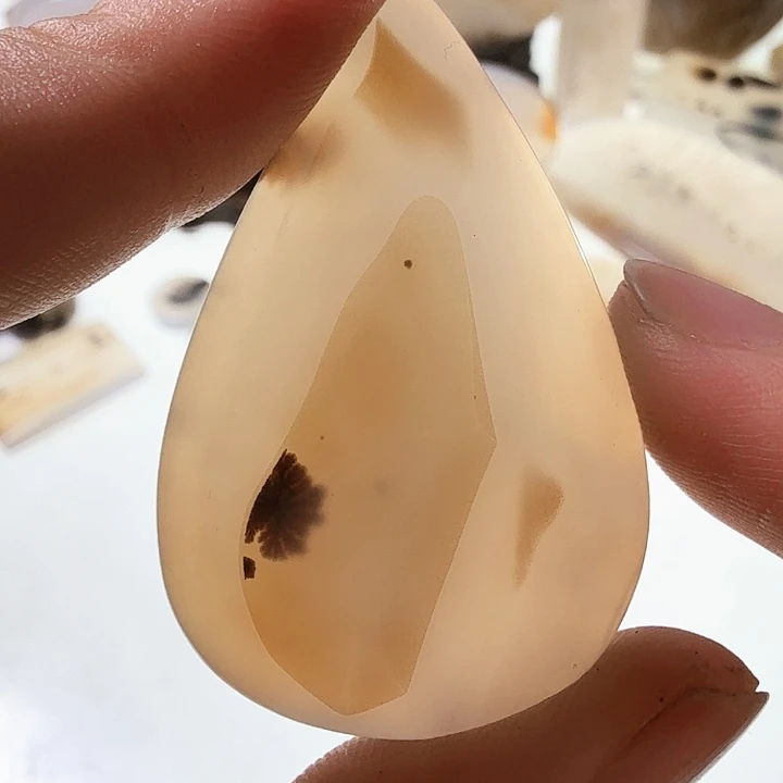 玛瑙/玉髓钛钢珠宝半成品