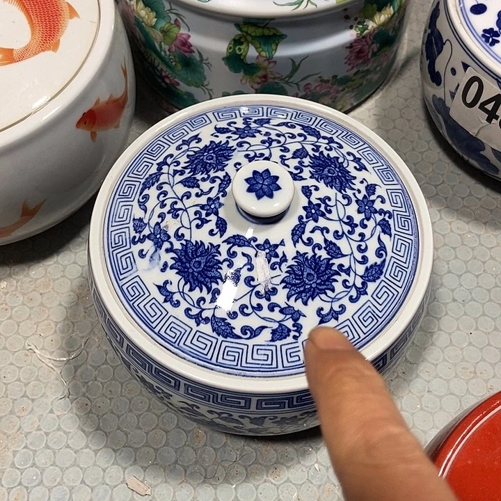 罐景德镇陶瓷罐一个3斤