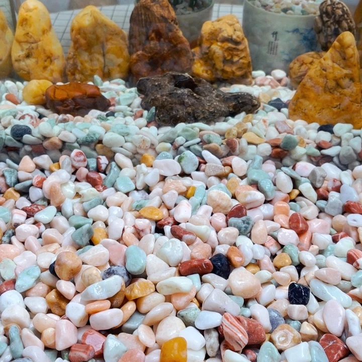 天然鱼缸造景石9到12