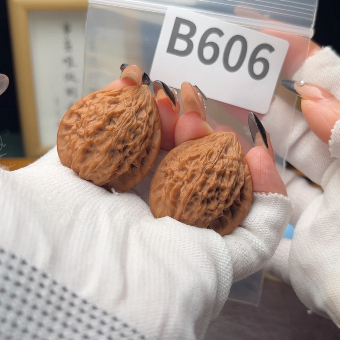 把件文玩核桃34七步沟b606