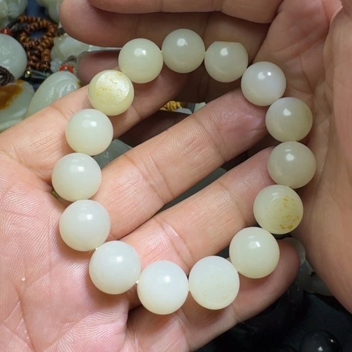 和田玉未镶嵌吊坠(不含链)