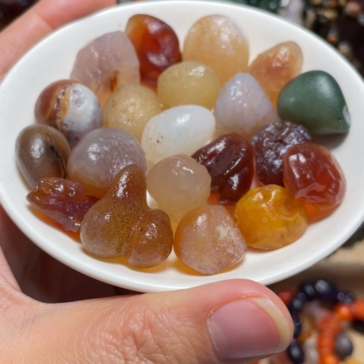 恭***。玛瑙/玉髓合金手链