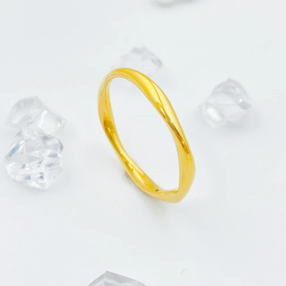 【国潮福利】足金999 莫比乌斯环两戴款