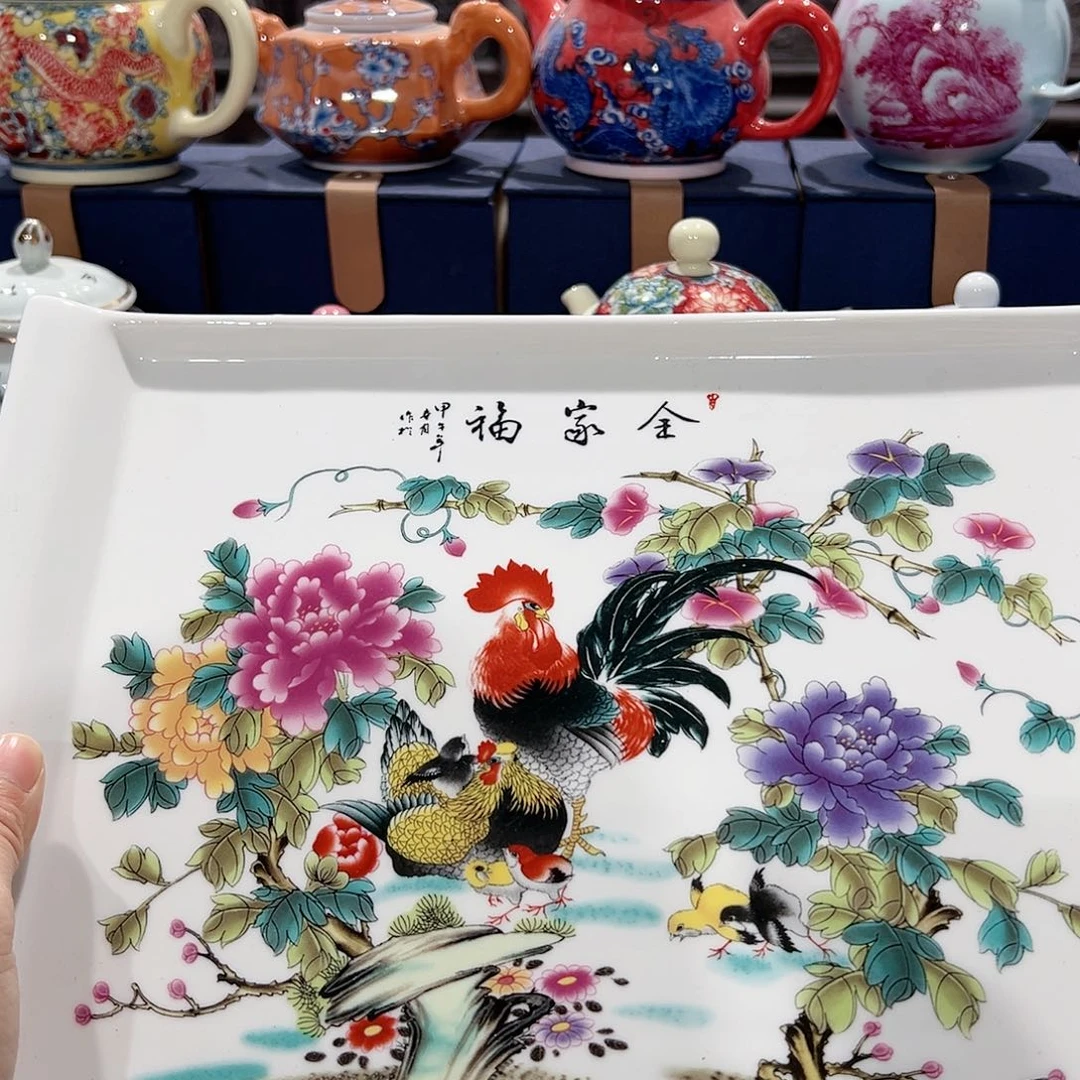 摆件陶景德镇陶瓷摆件