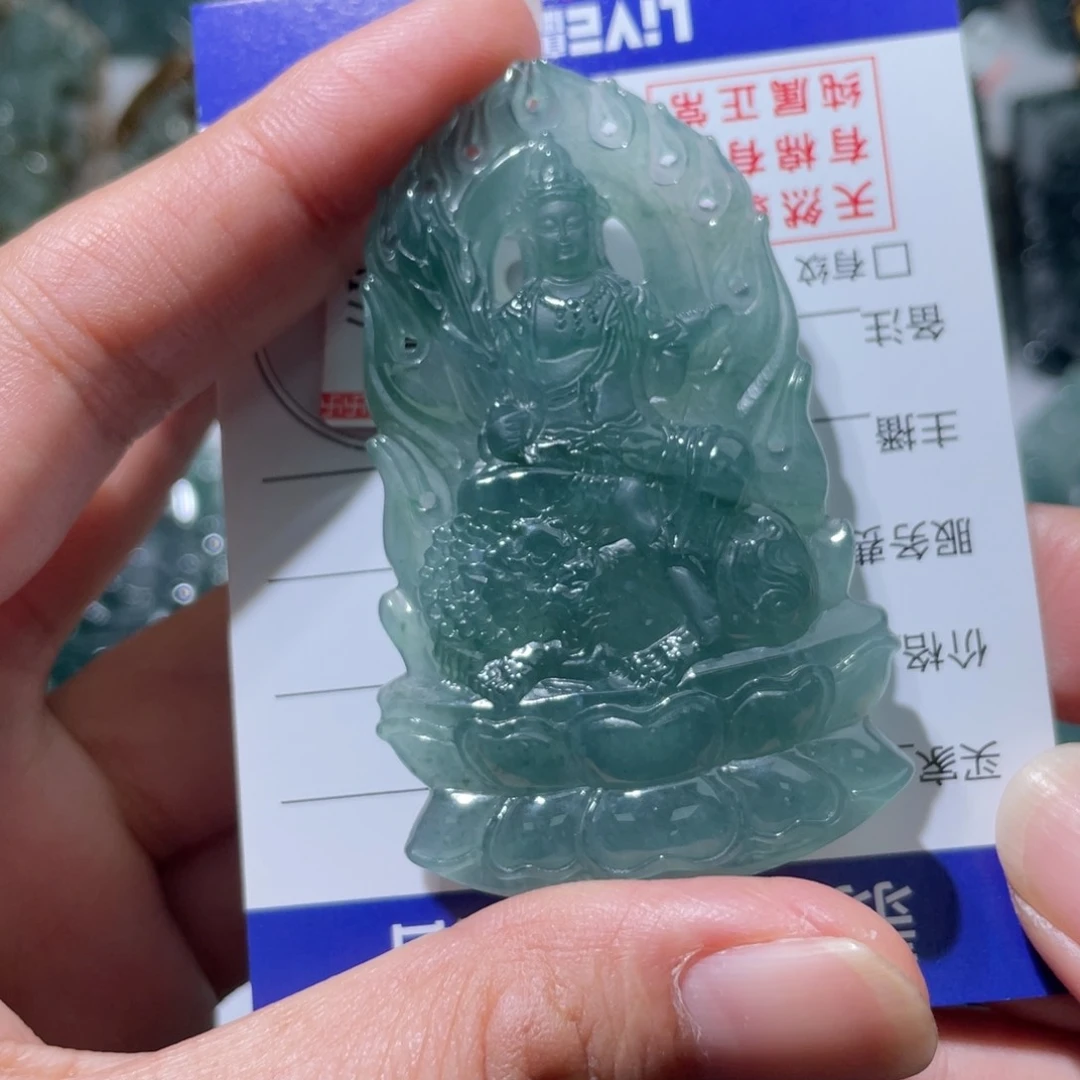翡翠未镶嵌颈饰n**h