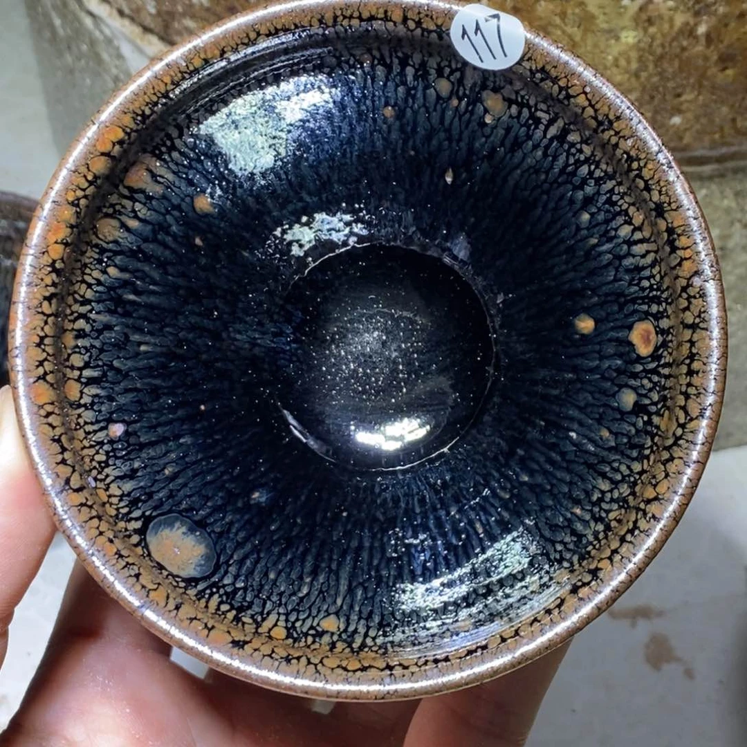 茶盏龙窑柴烧建盏117