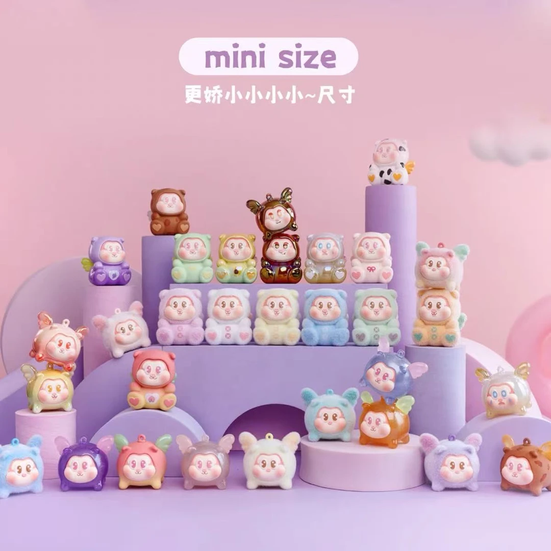 【小藤拆袋】SLLO飞天小猪mini盲盒可爱猪猪摆件潮流玩具飞天小猪