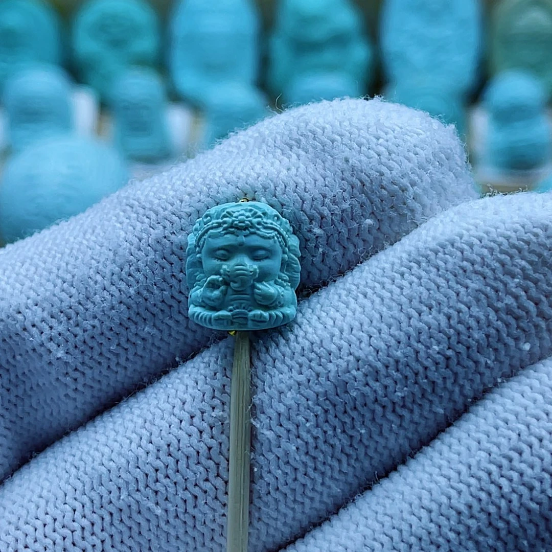 未镶嵌绿松石珠宝奇石