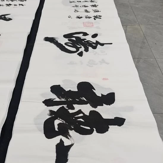 翰墨申国栋老师作品一副