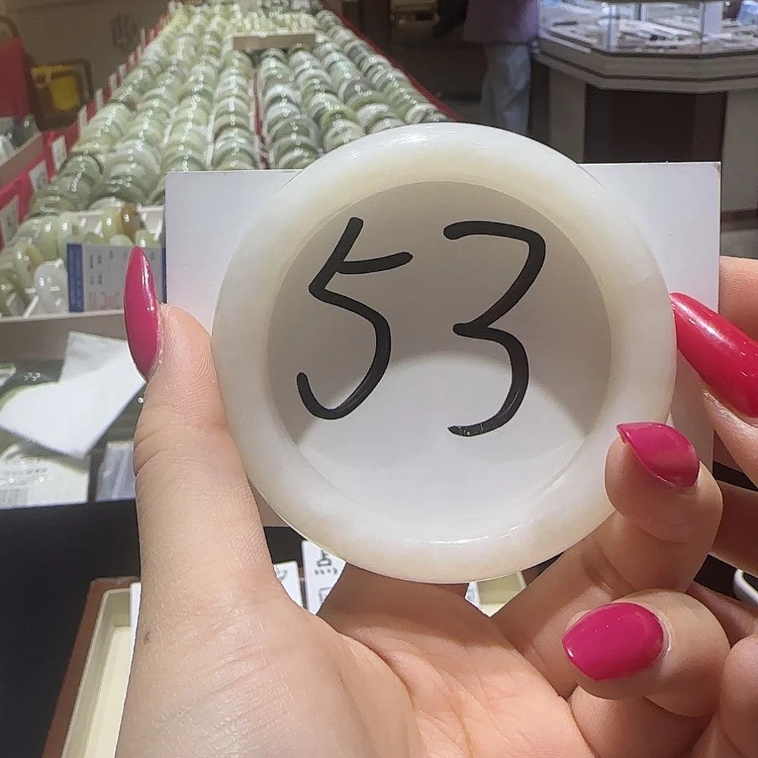 和田玉未镶嵌手镯117