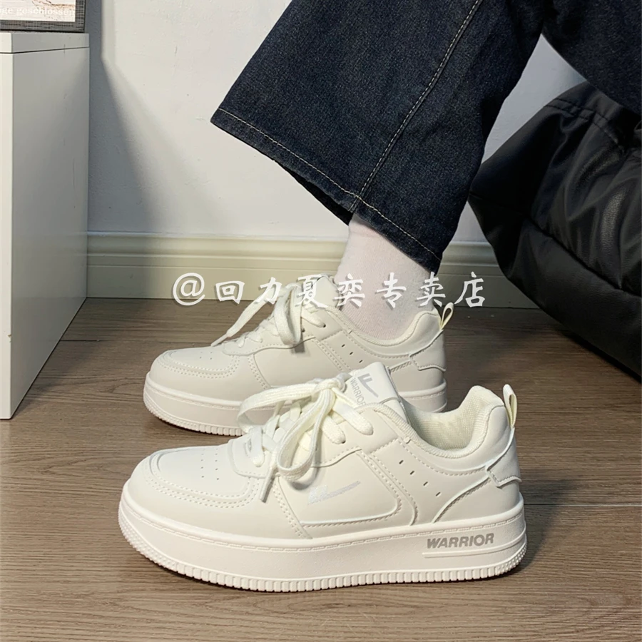 Warrior/回力透气小白鞋新款学生时尚百搭休闲爆款板鞋情侣款鞋子