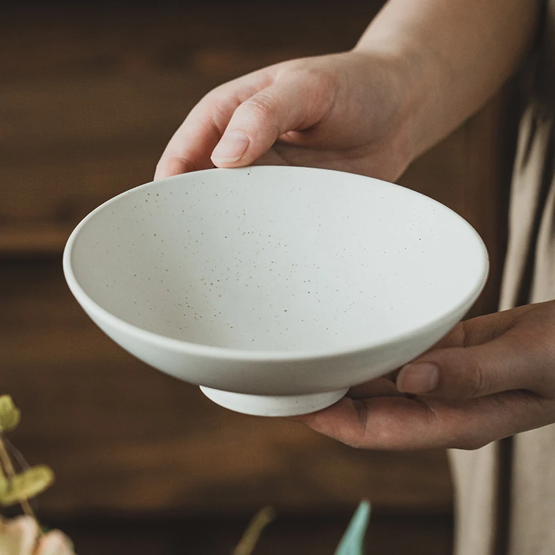 日式有特色陶瓷碗一人食家用餐具沙拉碗水果碗凉菜碗下午茶点心碗