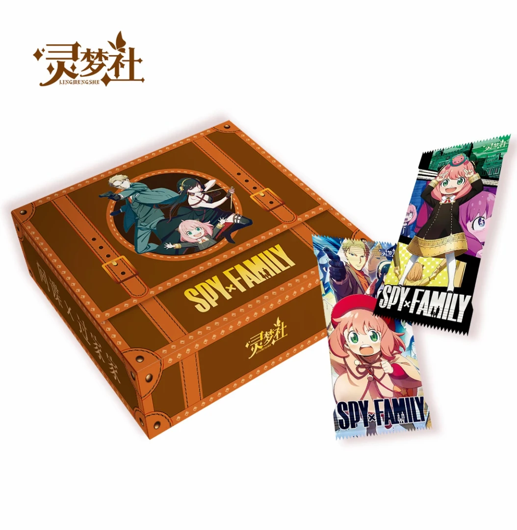 帕【新人浮浮】灵梦社间谍过家家-花生日记 国卡二创收藏卡牌（代拆