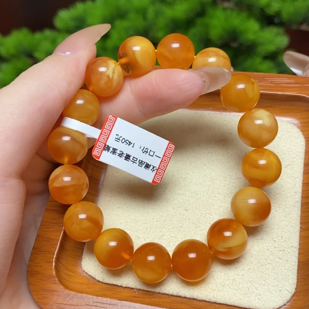 【闪购商品】未镶嵌蜜蜡手链手串