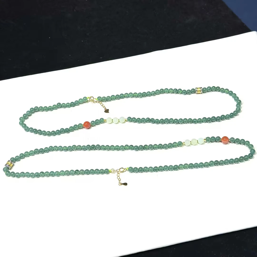 【CH】翡翠DIY项链-约5mm（多样性发其一）