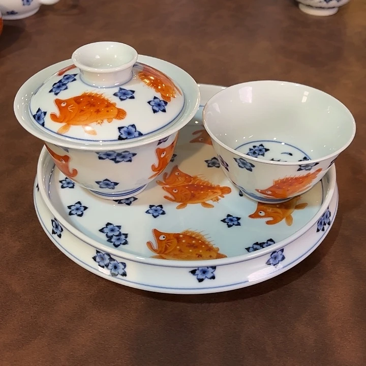 錡手工手绘三件套装
