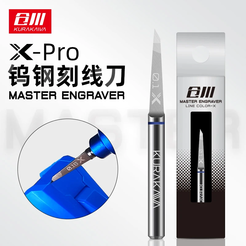 仓川XPRO模型刻线刀高达模型制作工具GK军模细节改造推刀钨钢刀头