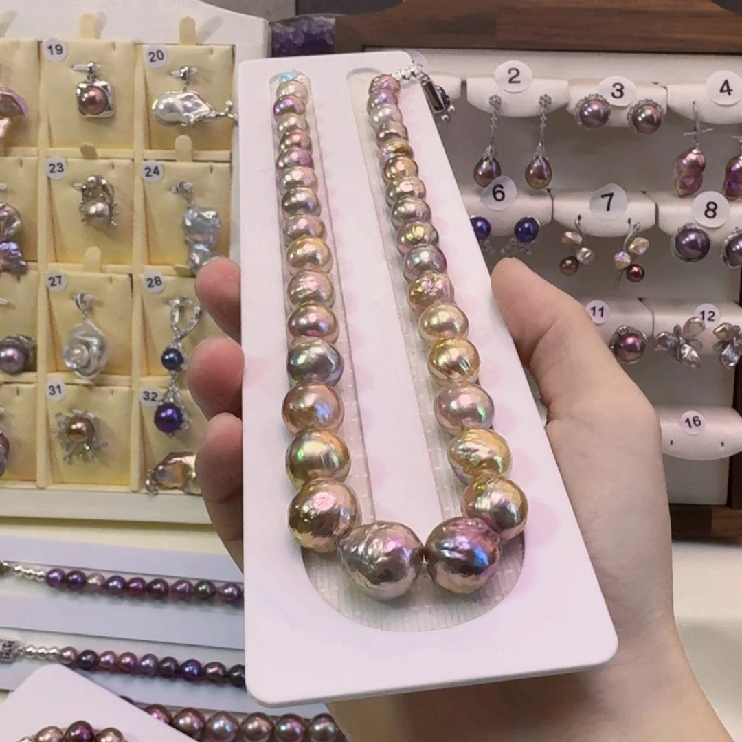 淡水珍珠项链未镶嵌潇*