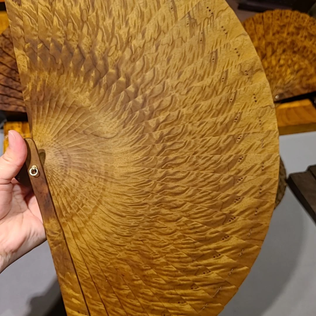 楠木用****624小叶桢楠金丝楠木苏扇