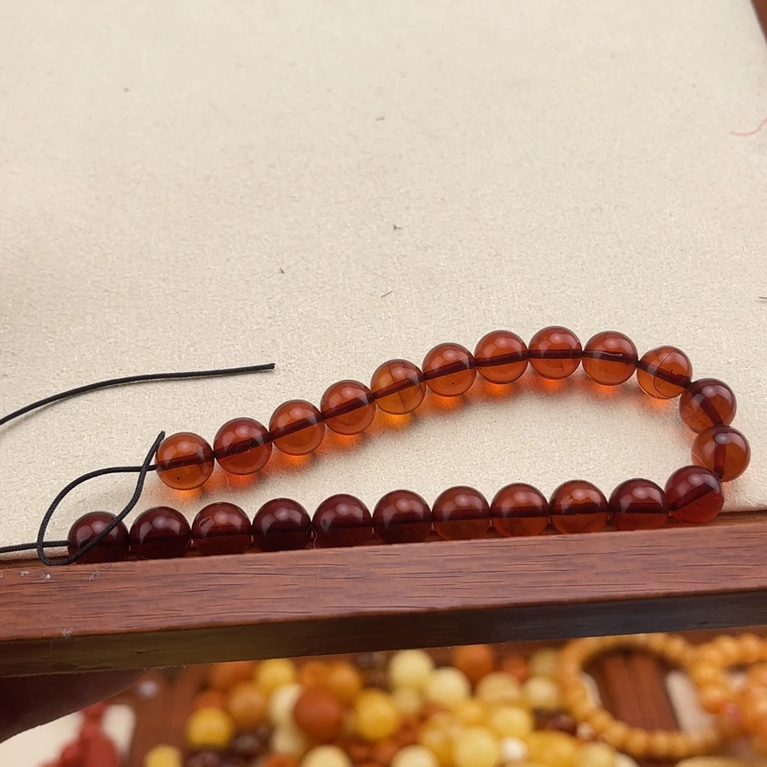 D***g血珀未镶嵌颈饰丰颖