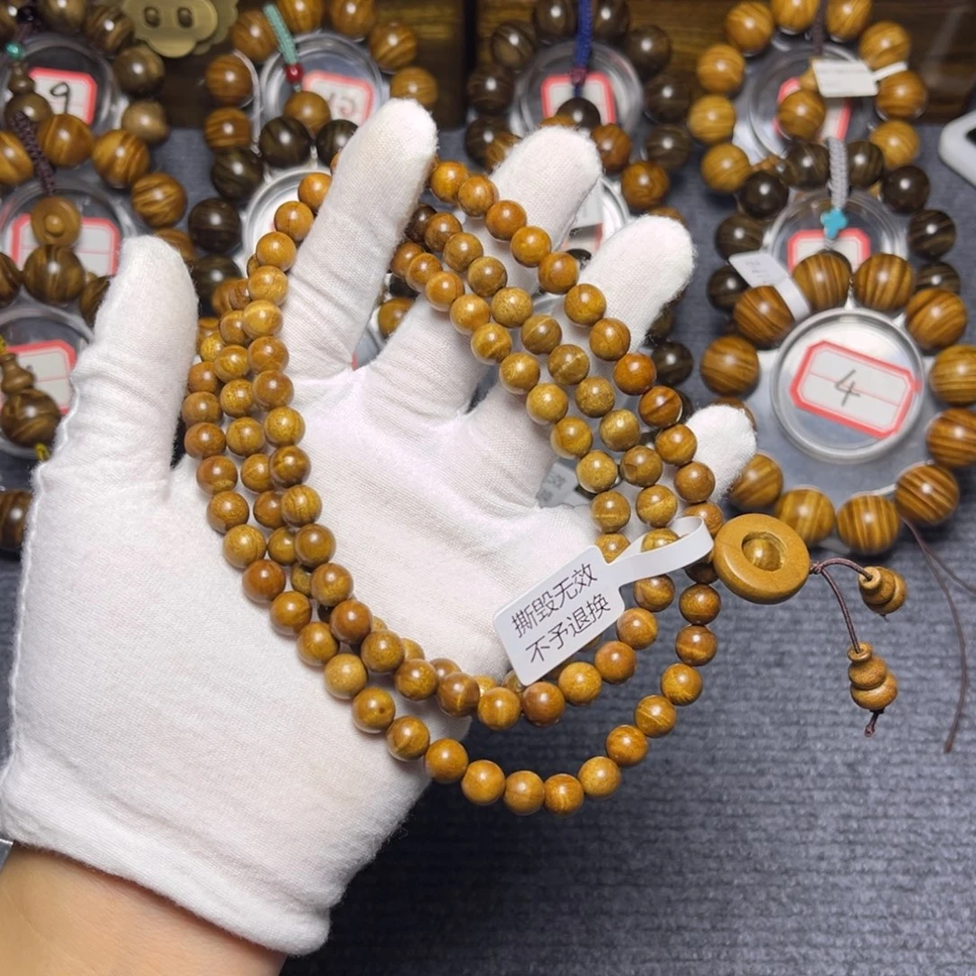 手串/手链楠木（金丝楠）枯木0.8/108水波。268