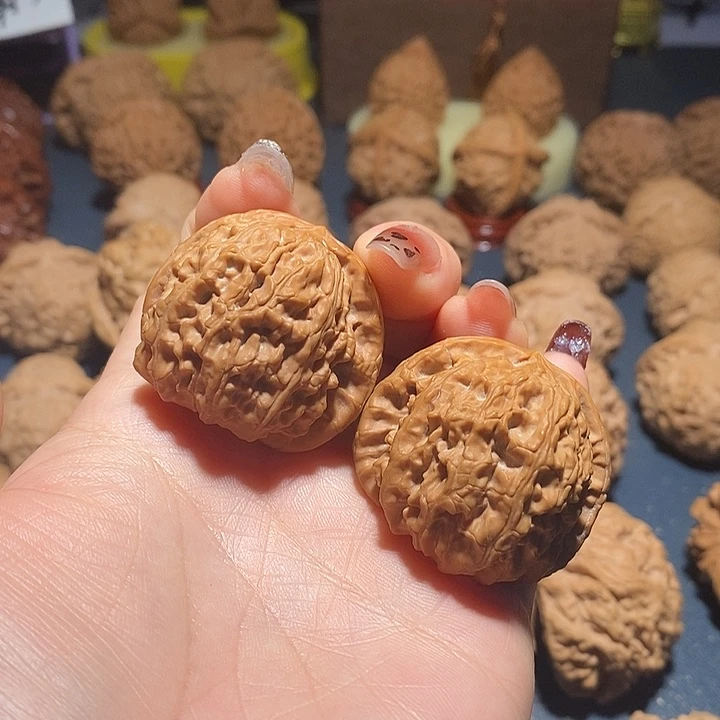 核桃文玩核桃蛤蟆头1号