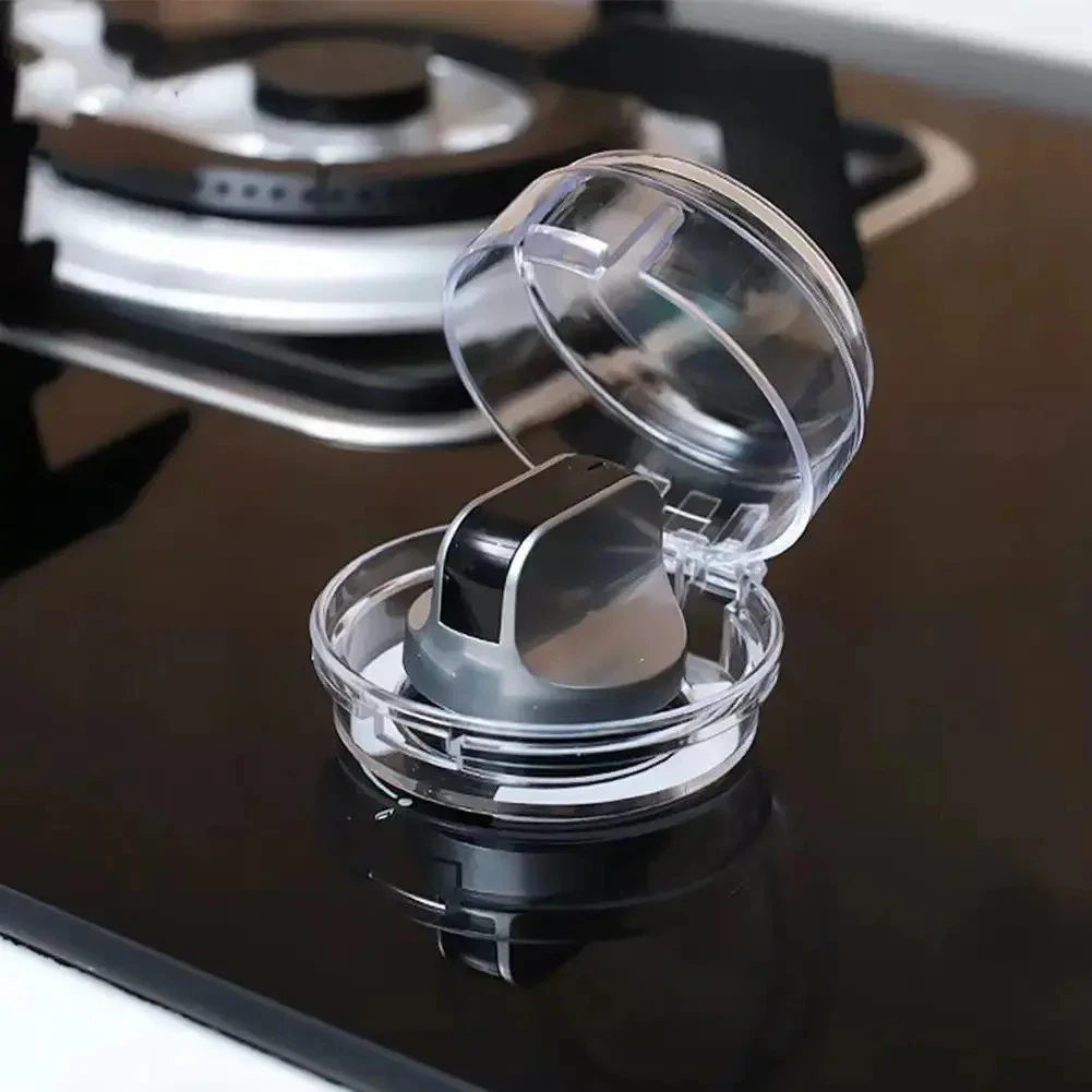 燃气灶开关罩煤气灶防尘套透明创意简约亚克力轻奢居家日用