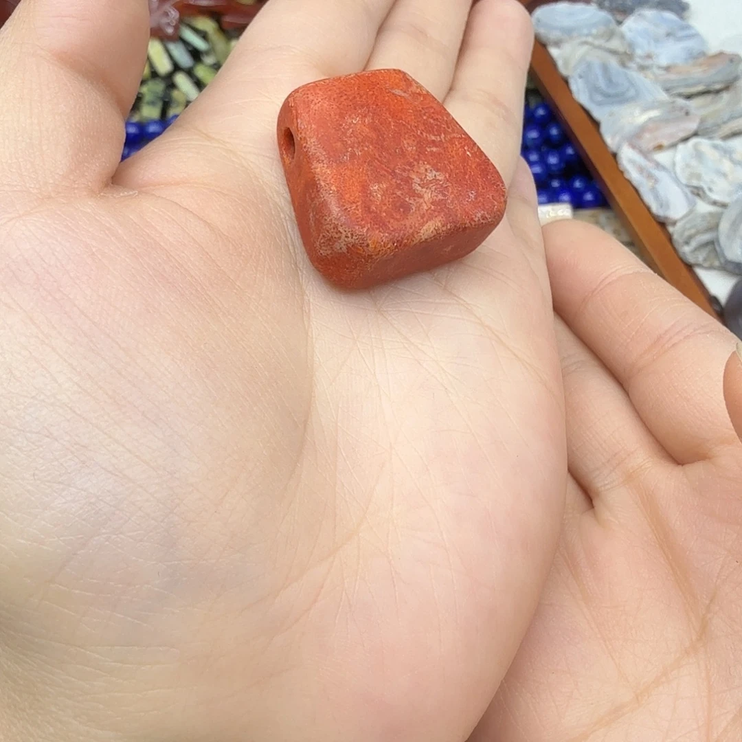 水晶珠宝半成品未镶嵌盾牌一颗