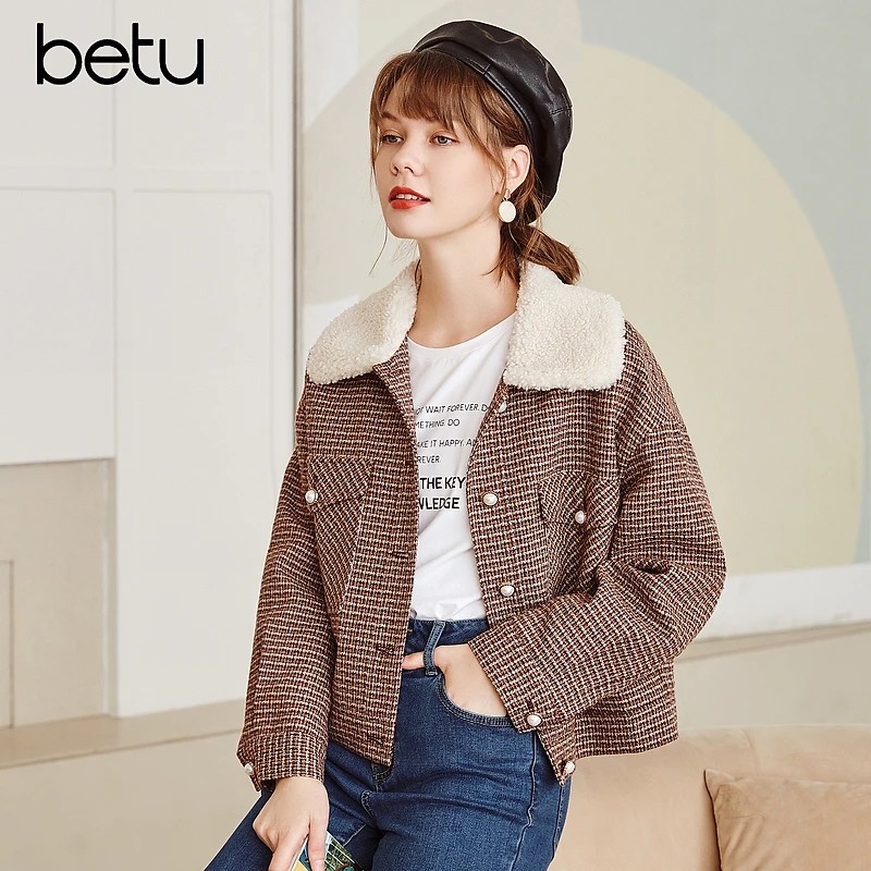 【达人专属】Betu/百图小香风短款外套2110T72