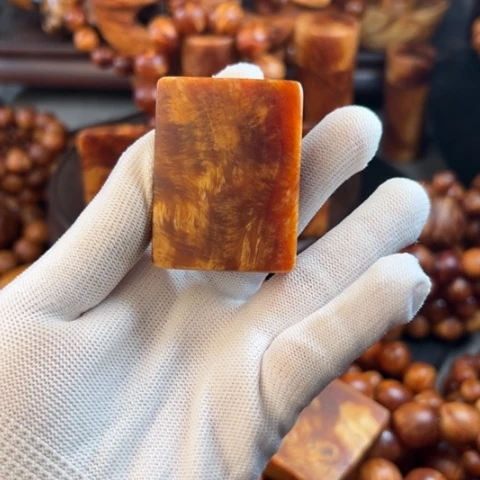 松木（琥珀木）无事牌