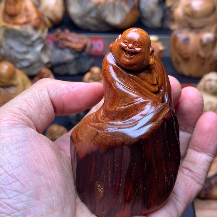 柏木（崖柏）崖柏陈化料手把件