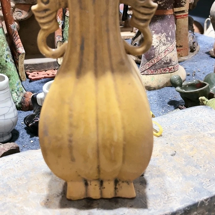 瓦当摆件摆件茶桌茶台陶瓷玄**斗