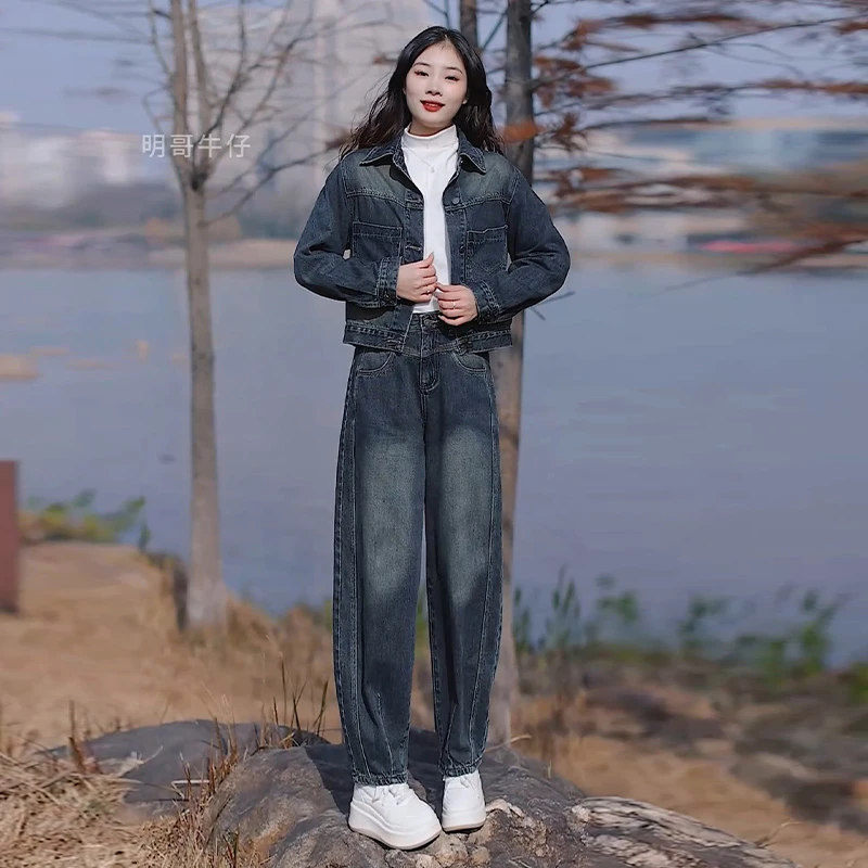 【蓓蓓牛仔】新款上新时尚春秋款牛仔复古流行926单上衣