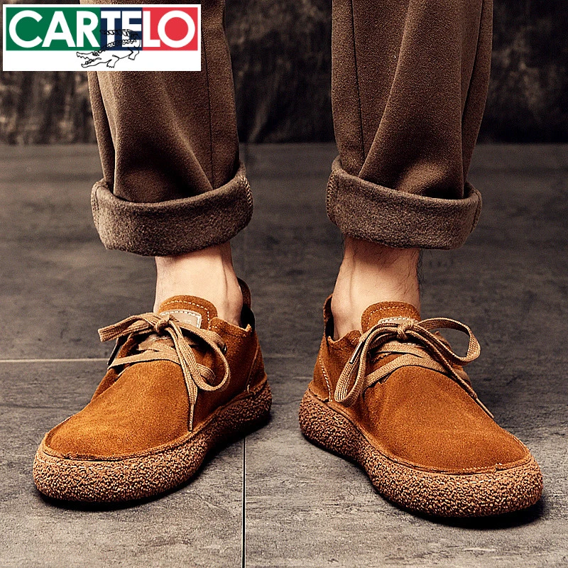 板鞋男鞋2025新款冬季日系轻奢复古风休闲鞋子男士一脚蹬男款潮鞋